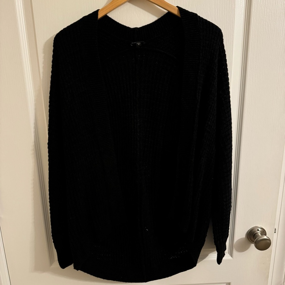 Women’s Express Black Sweater Cardigan size L